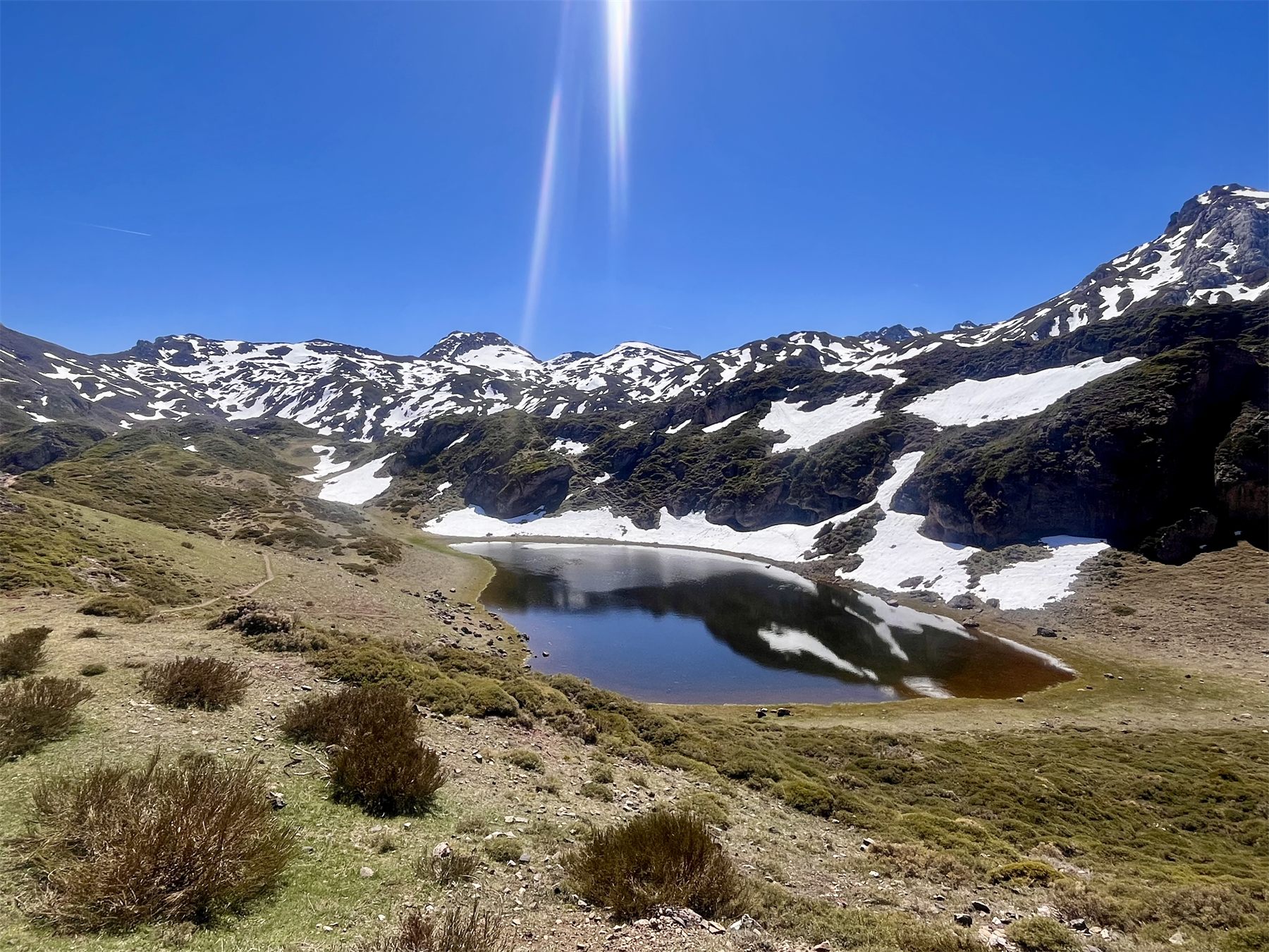 Extérieur — Lago glaciar de Babia